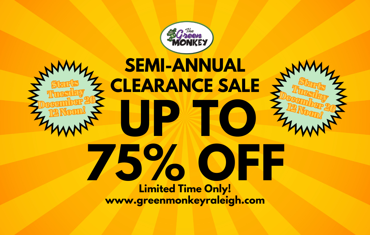 SEMI ANNUAL CLEARANCE SALE!